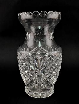 große Balustervase Kristall