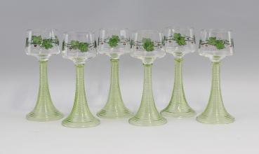 Satz 6 Gläser Jugendstil