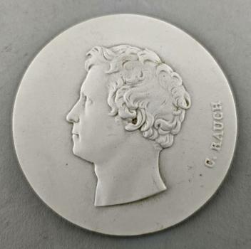 Porzellan Plakette KPM C. Rauch