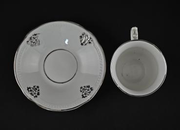 Silberhochzeitstasse "Der Silberbraut"