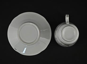 Silberhochzeitstasse "Der Silberbraut"
