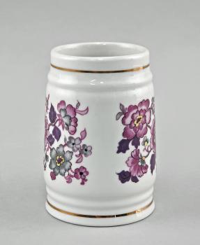 Sammler-Bierkrug Blumendekor
