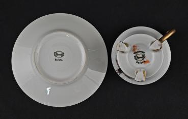 Mokkatasse Andenkentasse Tirol auf Goldfüßchen