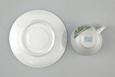 Mokka-Andenkentasse Leuchtenburg bei Kahla