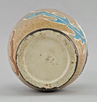 Vase Emailmalerei