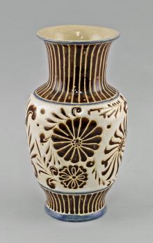 Vase Emailmalerei