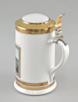 Sammler-Bierkrug Städte-Ansichten Binding Brauerei Frankfurt