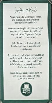 Sammler-Bierkrug Spatenbräu Exportbräu
