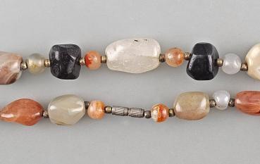 Multicolor-Achat-Aventurin-Collier