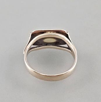 Goldener Korallen-Ring