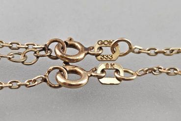 Gold-Garnitur Armband Ohrstecker Collier