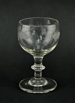 Biedermeier-Weinglas