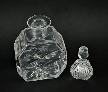 Kristall-Karaffe Art déco