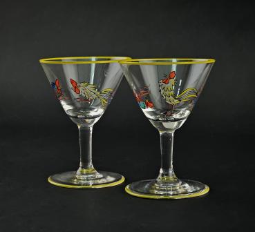 Cocktail-Garnitur Hähne