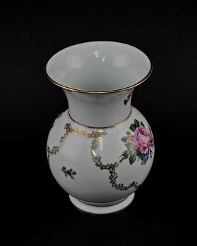 Kleine Vase Henneberg Rosendekor