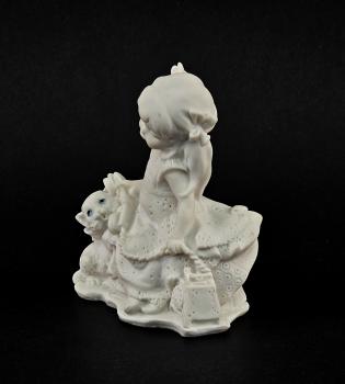 Sammelfigur Giuseppe Armani Mädchen mit Katze