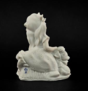 Sammelfigur Giuseppe Armani Mädchen mit Katze