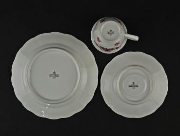 4 Gedecke + Kännchen