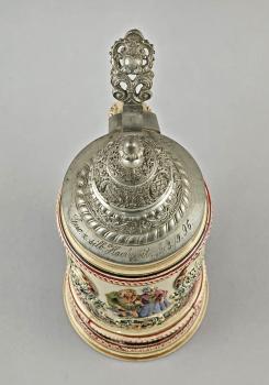Freundschafts-Bierkrug Historismus 3.9.1896