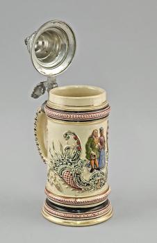 Freundschafts-Bierkrug Historismus 3.9.1896