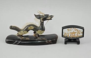 Preview: Asiatischer Drache + Aufsteller
