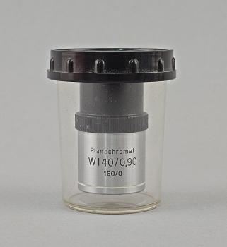 Mikroskop-Objektiv Carl Zeiss aus Jena Planachromat WI 40/0,90 160/0 RMS Wasserimmersion
