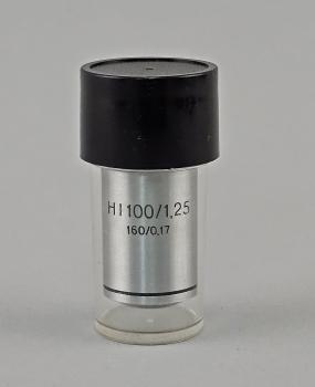 Mikroskop-Objektiv Carl Zeiss Jena HI 100/0,25 160/0,17 RMS