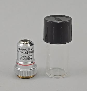 Mikroskop-Objektiv Zeiss West Planapo 4/0,14 160/- 460240-9903 RMS