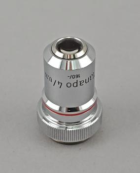 Preview: Mikroskop-Objektiv Zeiss West Planapo 4/0,14 160/- 460240-9903 RMS