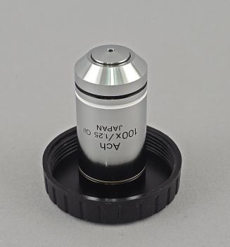 Preview: Mikroskop-Objektiv Olympus Ach 100x/1.25 Oil ∞/- RMS