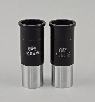 Mikroskop-Okular Paar Carl Zeiss Jena PK 8x 18 23,2mm