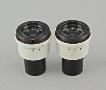 Preview: Mikroskop-Okular Paar Zeiss 10x 18 Brille 23,2mm Messokular Mikrometer