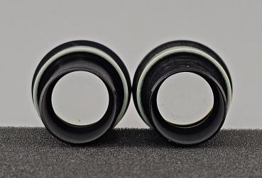 Preview: Mikroskop-Okular Paar Carl Zeiss aus Jena P 10x 18 Brille 23,2mm