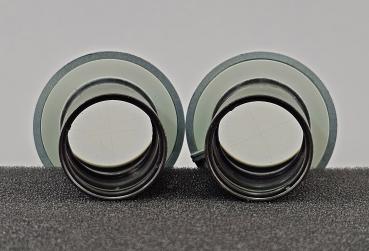 Preview: Mikroskop-Okular Paar Carl Zeiss aus Jena GF-P 10x 20 Pol Brille Fadenkreuz 23,2mm