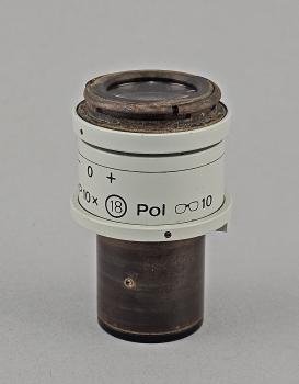 Preview: Mikroskop-Okular Carl Zeiss Jena GF-P 10x 18 Pol Brille 10 23,2mm Fadenkreuz