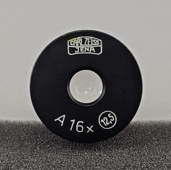 Preview: Mikroskop-Okular Carl Zeiss Jena A 16x 12,5 23,2mm