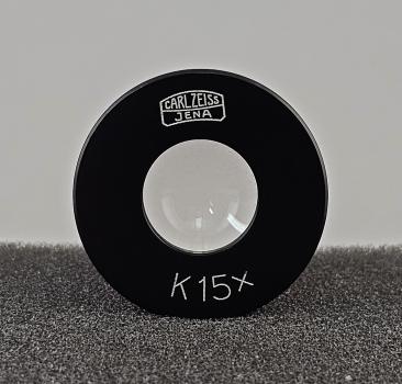 Preview: Mikroskop-Okular Carl Zeiss Jena K 15x 23,2mm
