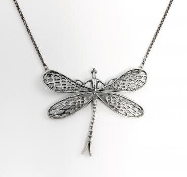 Jugendstil Collier Libelle