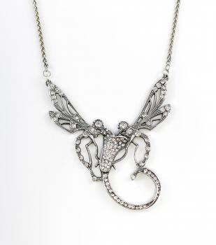 Collier Libellen Swarovski