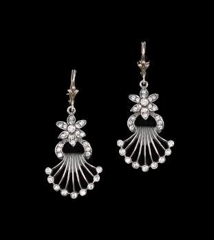 Ohrringe Swarovski Steine