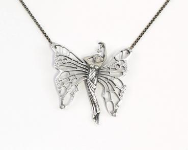 Collier Schmetterlings Frau Swarovski