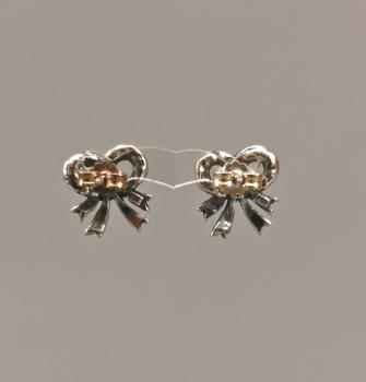 Ohrringe Swarovski Steine Schleife