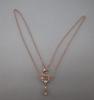Jugendstil Collier Opal