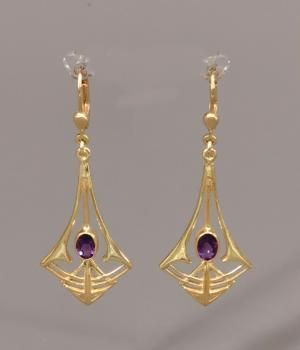 Ohrringe Amethyst