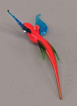 Papagei rot 10cm