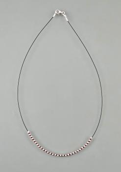 Collier rote Perlchen