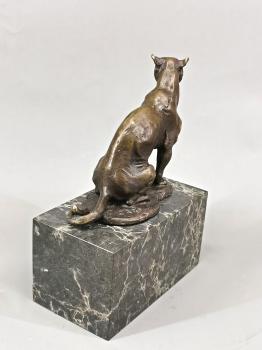 Bronze Skulptur Panther