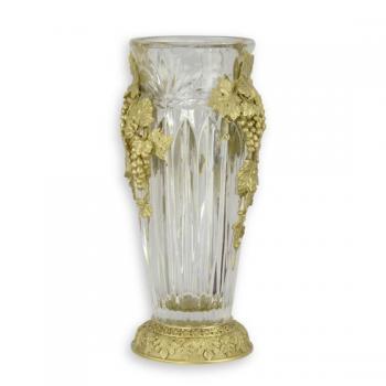 Glasvase Bronze Montur