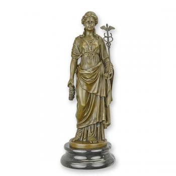 Bronze Skulptur Athene