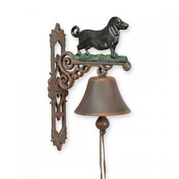 Wandglocke Gusseisen Hund